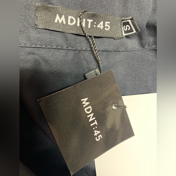 NEW RARE MDTN45 Gaikan Mechanic Combat Black Jumpsuit Coveralls Size S 40” - Picture 7 of 10